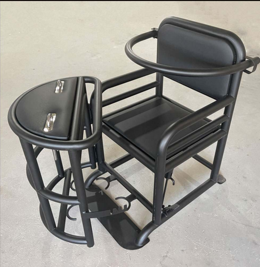 被審訊不銹鋼椅